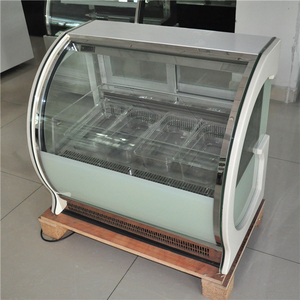 Vitrine réfrigérée pour glaces et bâtonnets glacés en forme de G avec <span class=keywords><strong>prix</strong></span> <span class=keywords><strong>d</strong></span>'usine - Product Image 4