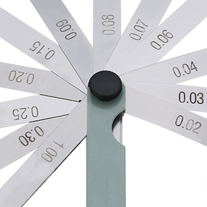 Máy Đo Cảm Biến Số Liệu Chiều Dài 100Mm 17 Blade <span class=keywords><strong>Gap</strong></span> Filler 0.02-1.00Mm Công Cụ Bố Trí Đo Độ Dày - Product Image 5