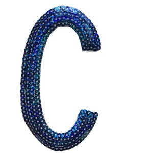 Toppe Ricamate con Paillettes 3D con Retro in Pizzo Termoadesivo, Lettere dell'Alfabeto per Cappelli e Indumenti, Direttamente dalla Fabbrica - Product Image 2