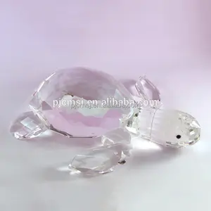 Cristal Claro tamaño grande tortuga cristalina de fengshui regalo Crystal animales