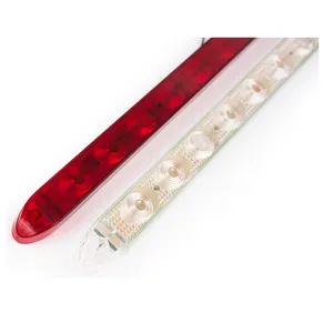 Different Color High Quality Piranha LED 17" Inch Strip Lamp Bar 24v Third Brake Lights with DOT SAE Certification