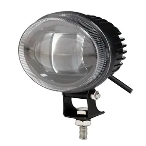 Kingstars 15 w 9-80 v מנורת מלגזה 4.5 inch 15 w 18 w led בר אור לרכב משאית מלגזה בטיחות אזהרת אור