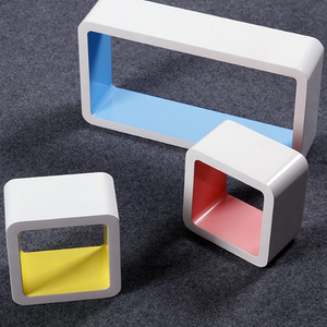 Trang Trí Tường Book Cube Phòng Khách <span class=keywords><strong>MDF</strong></span> Kệ Trưng Bày Nổi - Product Image 3