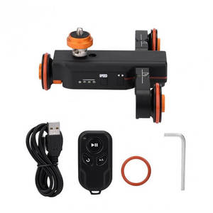 Plataforma Rodante Eléctrica de 3 Ruedas con Control Remoto Manual para Teléfono Inteligente, Cámara DSLR Profesional - Product Image 4