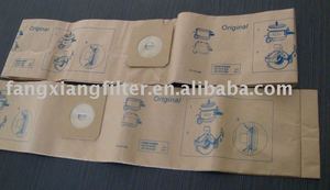 Aspirateur domestique Sac à poussière en papier brun pour <span class=keywords><strong>Nilfisk</strong></span> <span class=keywords><strong>Gd930</strong></span> Electrolux Uz920 - Product Image 3