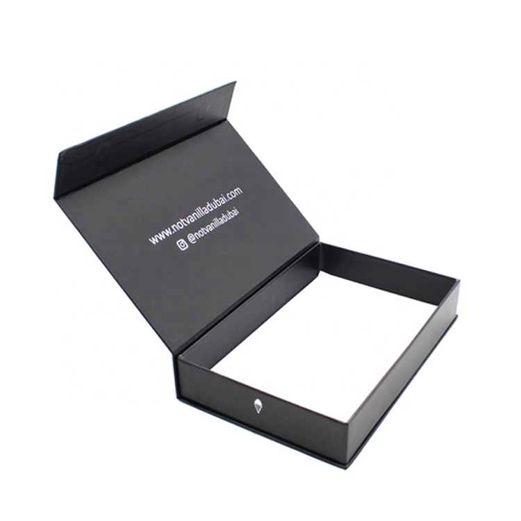 Картонная Черная Магнитная Подарочная коробка с логотипом на заказ с магнитной застежкой от производителя Гуанчжоу