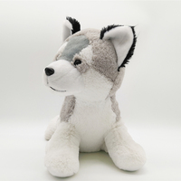 Peluche de Perro Personalizado, Juguete de Peluche de Cachorro de Husky Siberiano
