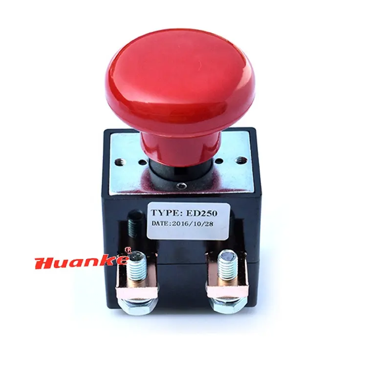 Вилочный погрузчик кнопочный переключатель ВКЛ-ВЫКЛ аварийный выключатель замены Олбрайт ED250-1/ZJK250