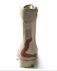 OEM et ODM chaussures de style de marche sports activités de plein air formation <span class=keywords><strong>camping</strong></span> randonnée cou court noir brillant bottes tactiques - Product Image 4