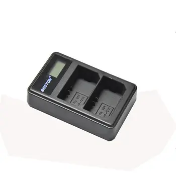 Beston Dual portable USB charger 와 LCD display 대 한 카메라 배터리 NP-FZ100