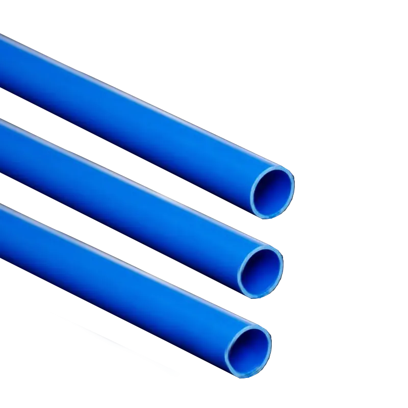 Manufacturer price 25mm PVC electrical conduit pipes blue pvcu pipe