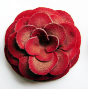 Luxury Designer Fancy <b>Leather</b> Flower High Quality Jewelry Accessories for Craft and DIY Whole Sale Price - Product Image 2