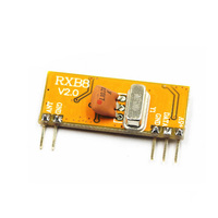 Módulo de Circuito Receptor RF Inalámbrico ASK de 433.92mhz con Función Automática para Sistema de Alarma y Puerta de Garaje