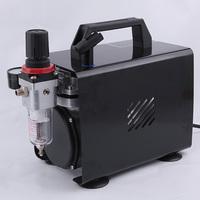 Aérographe Mini Compresseur AS-18A Avec Porte-Aérographe