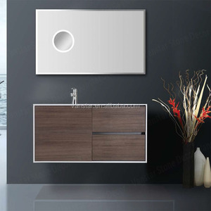 Doppio Lavello Modern Bathroom Vanity Set, Mobiletto del <span class=keywords><strong>Bagno</strong></span> <span class=keywords><strong>Mobili</strong></span> - Product Image 6
