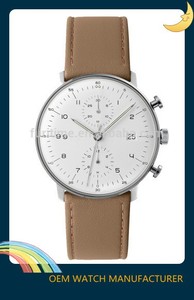 <span class=keywords><strong>Orologio</strong></span> da polso promozionale! Super Fashion cupola <span class=keywords><strong>quadrante</strong></span> <span class=keywords><strong>bianco</strong></span> vetro zaffiro cronografo <span class=keywords><strong>orologio</strong></span> automatico - Product Image 4