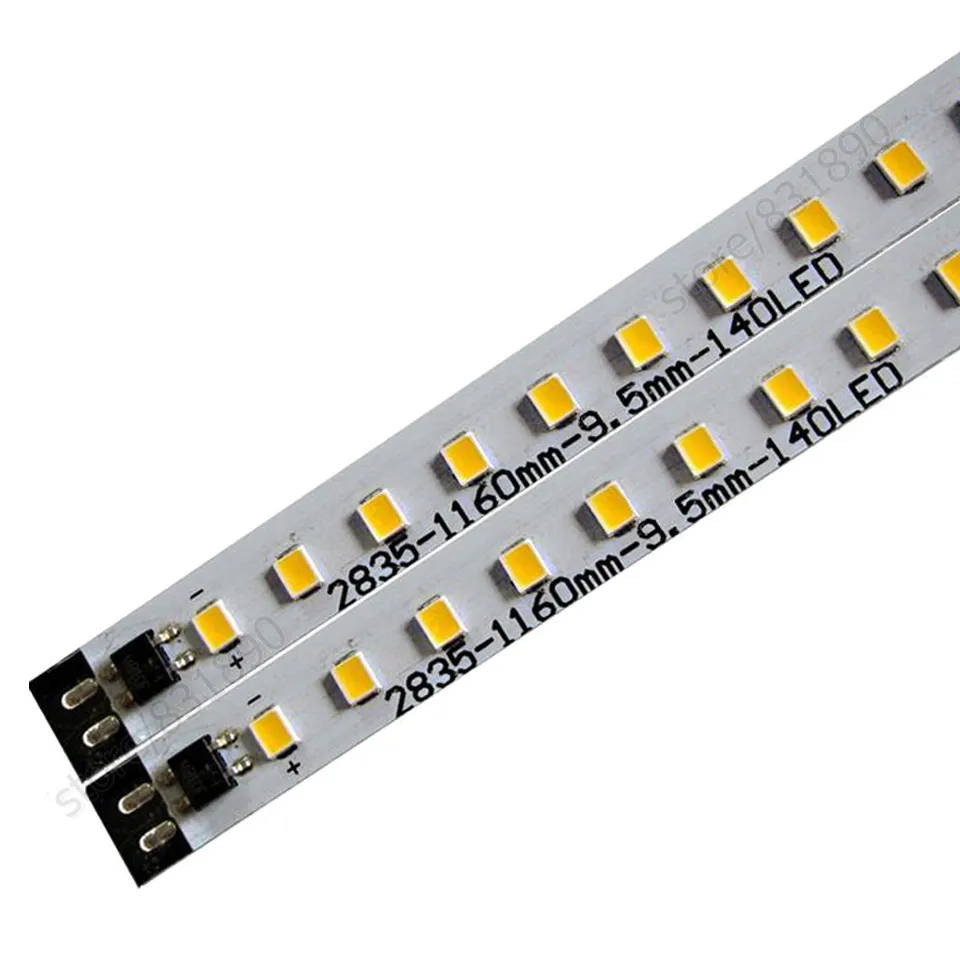 AC 220V 110V 14W 1 mètre T5 T8 LED PCB tube AC Module barre bande plaque d'aluminium sans conducteur SMD2835 installé pcb lumières