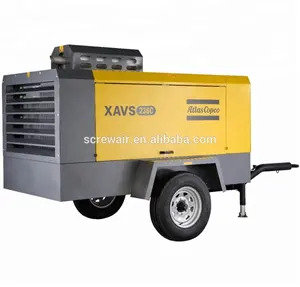 Mesin Diesel Kompresor Udara Portabel Atlas Copco XAVS236C XAVS206C