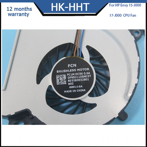 HK-HHT máy tính xách tay <span class=keywords><strong>CPU</strong></span> quạt làm mát cho <span class=keywords><strong>HP</strong></span> Envy 15-J000 17-J000 <span class=keywords><strong>CPU</strong></span> <span class=keywords><strong>Fan</strong></span> - Product Image 6