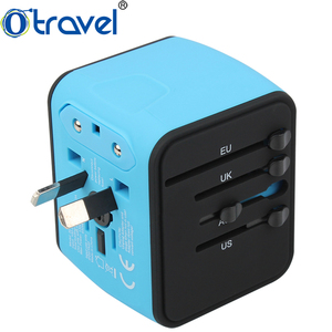 Otravel SL-199-3U-T 3USB Type-C 5V 3.4A phổ travel adapter với EU Anh Mỹ AUS phích cắm - Product Image 6