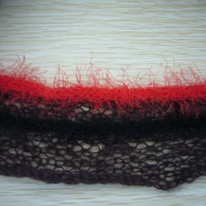 fancy wide mesh fluffy handknitting yarns