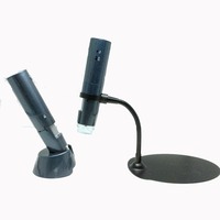 WiFi Digital High Power Microscope Magnifier with 10X-800X Zoom 8 LED Camera Wireless Access for Office Use