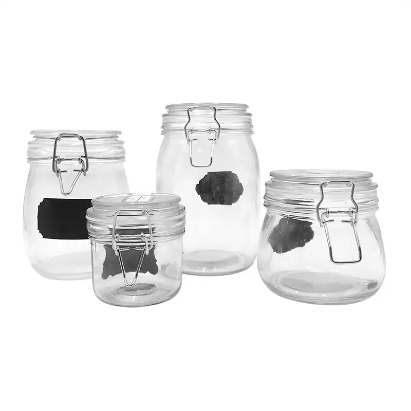 Seasonings Jam Honey Sugar Jar Mixes Candy Favors Bath Salt Bottle /Airtight glass storage jars