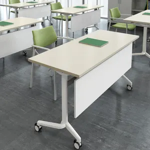 广州批发市场培训金属不锈钢折叠桌教室家具
