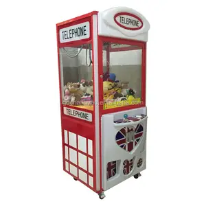 Máquina de venda de brinquedos de pelúcia, na malásia, arcade, moeda de diversões, operada por atacado, máquina de jogo para centro de jogos