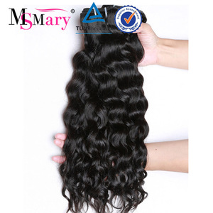 Bán Chạy Nhất Raw Mềm Ướt Và Lượn Sóng 100% Remy Thô Ấn Độ Xoăn Tóc Dệt - Product Image 4