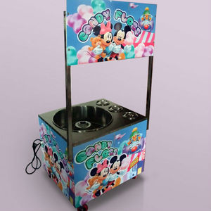 Elektrische Suikerspin <span class=keywords><strong>Machine</strong></span> Met Kar Suikerspin <span class=keywords><strong>Machine</strong></span> Met Kar Suikerspin Maker Met Winkelwagen Commerciële Hot Koop - Product Image 1