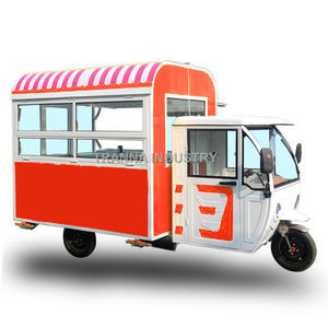 2019 New street ristorazione mobile auto caffè cibo auto elettrica triciclo mobile cibo auto - Product Image 3