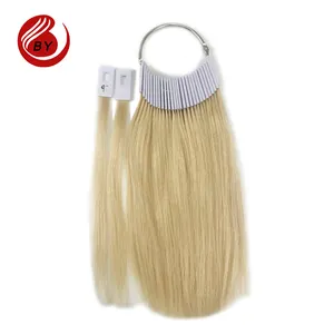 Human hair color ring level 9 colors for color/cream testing