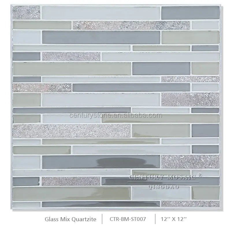 natural stone mix crystal glass mosaic marble tiles prices in pakistan