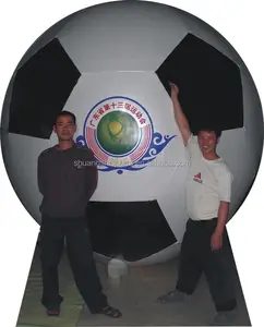 Maxstar-balón de fútbol inflable personalizado, balón de fútbol de gran tamaño, promoción de fábrica de Yiwu, PVC