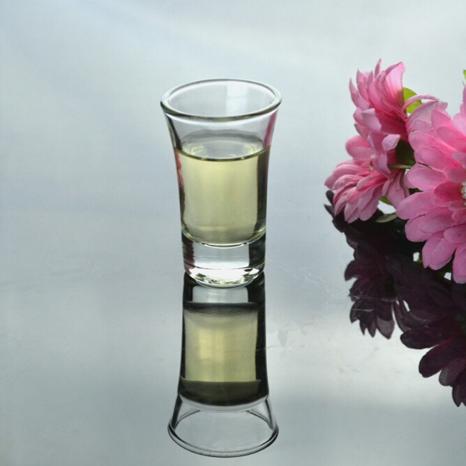 Colorful  thick bottom Strong Vodka shot glass