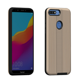 <span class=keywords><strong>Coque</strong></span> de téléphone fine en fibre de carbone brossée pour Huawei <span class=keywords><strong>Honor</strong></span> <span class=keywords><strong>7C</strong></span> - Product Image 3