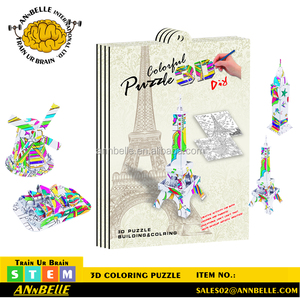 Big Ben Tháp Eiffel Cối Xay Gió Sydney Opera House New <span class=keywords><strong>3D</strong></span> VƯỜN Ý Tưởng <span class=keywords><strong>3D</strong></span> Màu Câu Đố <span class=keywords><strong>3D</strong></span> Sơn Câu Đố <span class=keywords><strong>3D</strong></span> VƯỜN <span class=keywords><strong>3D</strong></span> - Product Image 2
