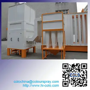 Cabine de pintura automática com ciclone fornecedor