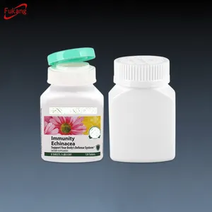 90ml HDPE plastic health, supplement bottles for protein powder/