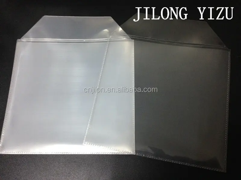 CD DVD Clear Cover Storage Case Bag plastic
