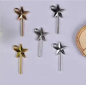 Hot cheap wholesale metal Magic wand women pendants