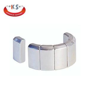 ביצועים גבוהים מנוע מגנטי ניאודימיום קטע קשת מגנטים - Product Image 5