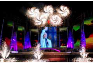 Свадебная Лепка фонтан электрическая ветряная мельница кий пульт дистанционного управления провод зажигания устройство пиротехника фейерверк пожарная система - Product Image 3