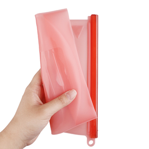 <span class=keywords><strong>Amazon</strong></span> Vente Chaude Silicium Réutilisable <span class=keywords><strong>Vide</strong></span> Alimentaire D'étanchéité Silicone Sac De Rangement des Aliments - Product Image 4