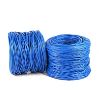 Cable de Red UTP Cat5e de PVC de 305 m, 1000 pies, 24 AWG, 4 Pares, TIA/EIA 568B, 99.99% Cobre Desnudo SURXIN