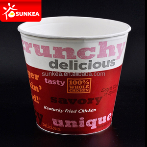Sunkea precio de fábrica 170 oz de alta capacidad de comida rápida pollo frito cubo - Product Image 2