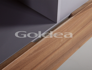 Montado en <span class=keywords><strong>la</strong></span> pared de madera PVC grano frustró tocadores de baño vanidades mal MOBE - Product Image 5