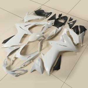 Kit de Carenado de Inyección <span class=keywords><strong>ABS</strong></span> para Motocicleta, Compatible con Suzuki <span class=keywords><strong>GSX</strong></span>-R600 <span class=keywords><strong>GSX</strong></span>-<span class=keywords><strong>R750</strong></span> 2011-2024, Piezas de Motocicleta sin Pintar, Carenado XF-4100-W - Product Image 2