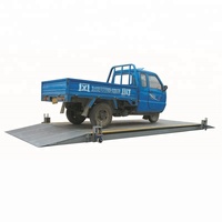 Pont-bascule mobile pour camions de 30, 50, 60 et 80 tonnes